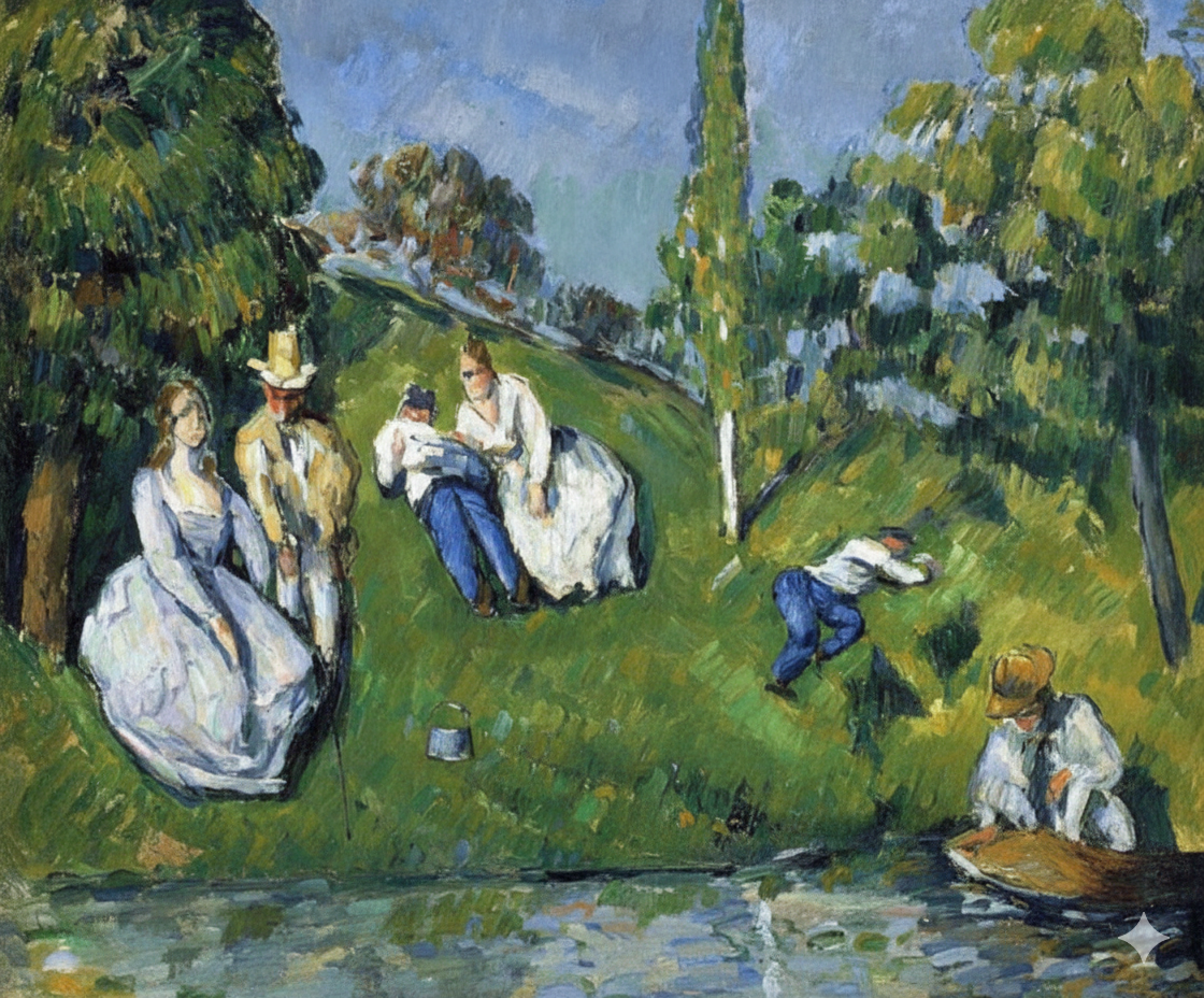 Cuadro de arte del estilo fauvismo
